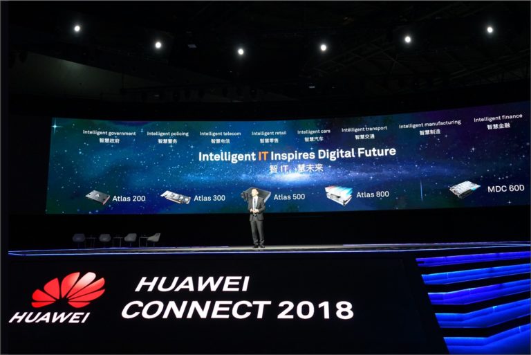 HUAWEI CONNECT SHANGHAI 2018 „Activate Intelligence” – Huawei uruchamia Atlas Intelligent Computing Platform, aby zapewnić najwyższą moc obliczeniową AI przyszłości!