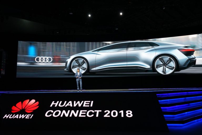 HUAWEI CONNECT SHANGHAI 2018 „Activate Intelligence” – Huawei chce przyśpieszyć rozwój samochodów autonomicznych i prezentuje efekty współpracy z marką AUDI.