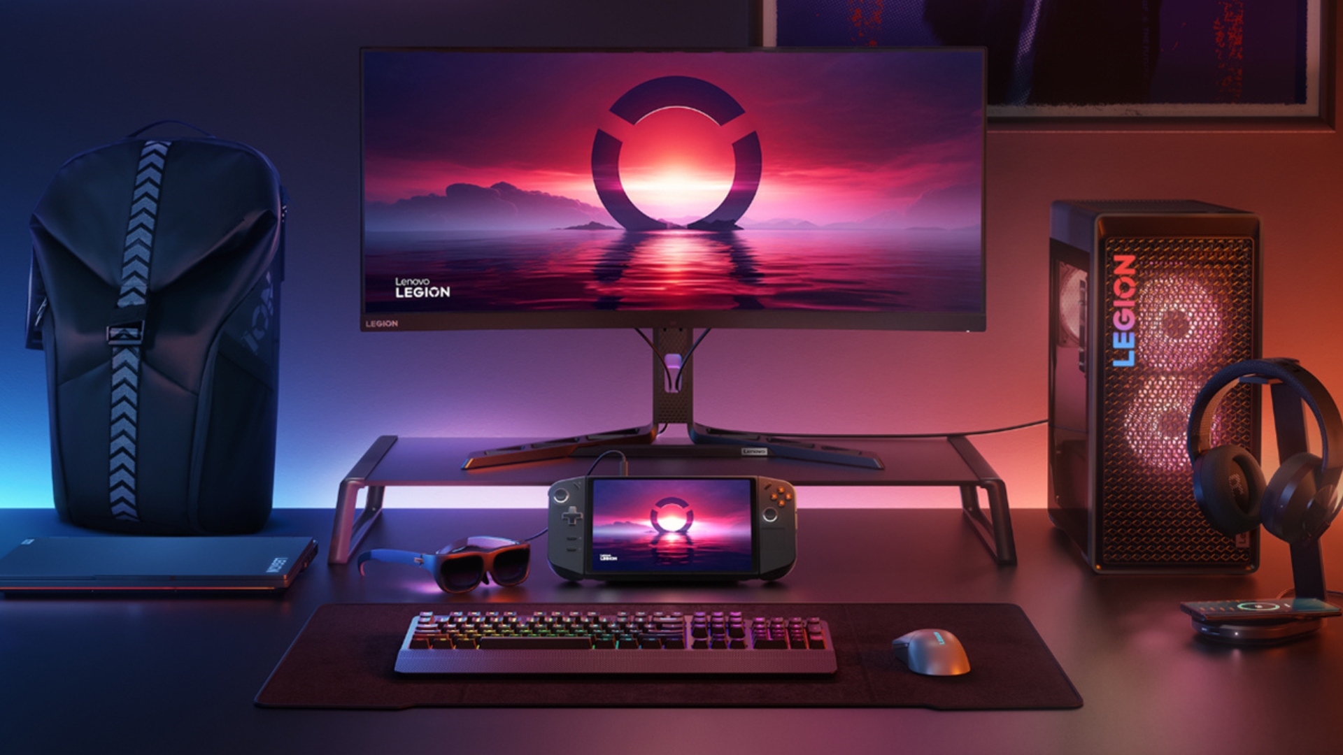 Portfolio Lenovo Legion poszerza się o nowe monitory i akcesoria Legion Go